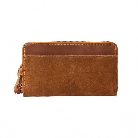 NEW STS RANCHWEAR women's calvary audie bifold wallet in brown - Picture 1 of 3